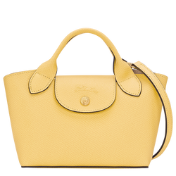 Épure XS Tote bag , Yellow Chick - Leather
