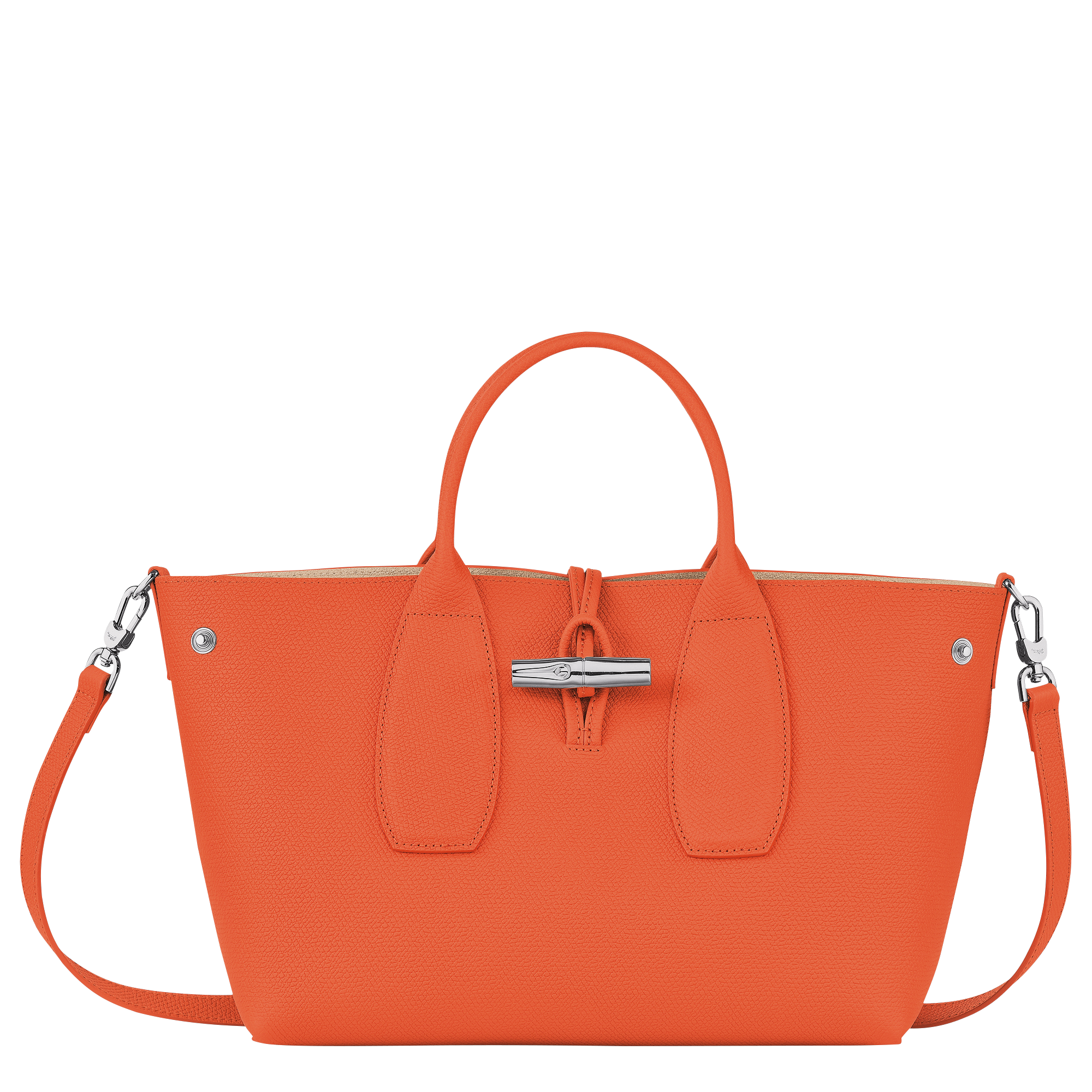 Le Roseau Handbag M, Orange