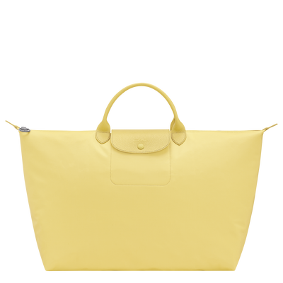 Le Pliage One S Travel bag , Lime - Canvas