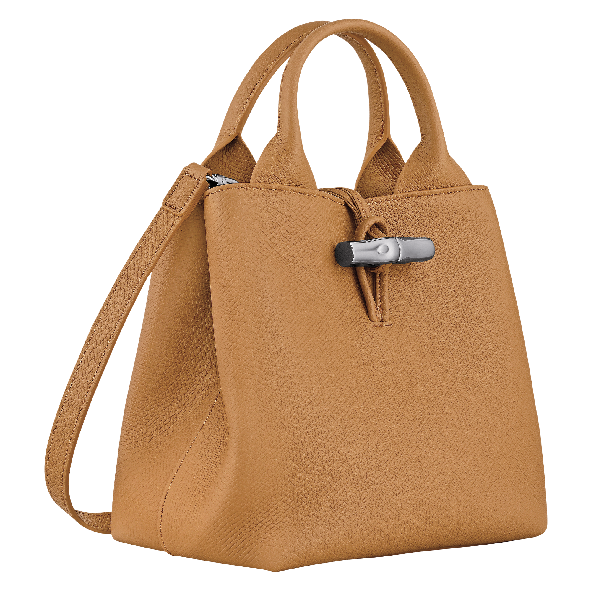 Handbag S, Walnut - View 3 of
7 - zoom in Le Roseau Handbag S, Walnut