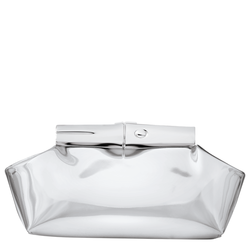 Le Roseau Bolso peque&ntilde;o S , Cuero - Plateado  - Vista 4 de 6