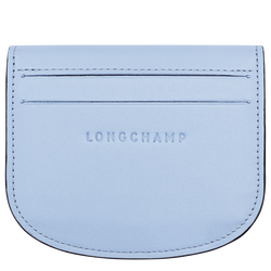 Le Pliage Xtra Card holder , Wave - Leather