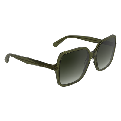 Sonnenbrillen , Acetat - Khaki