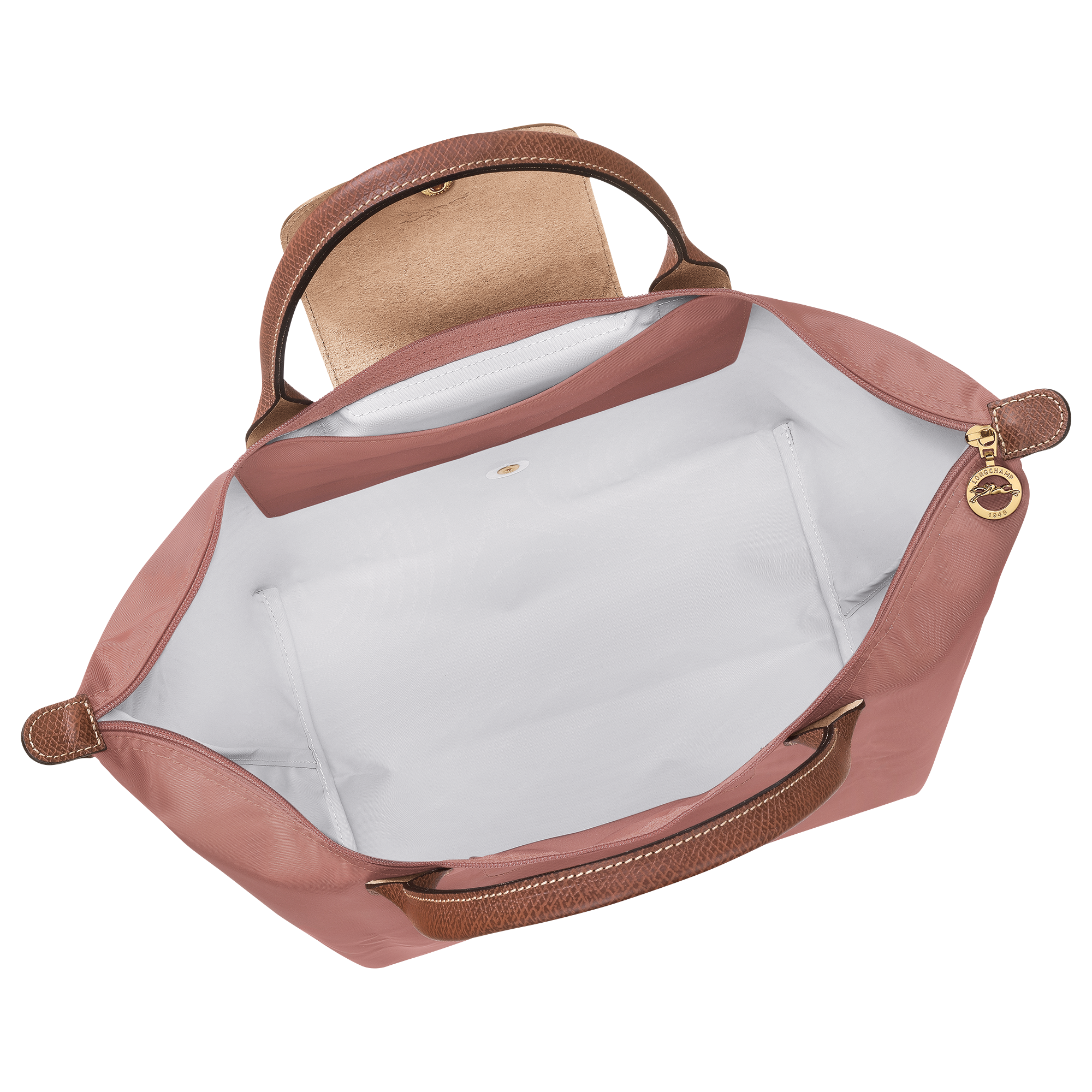 Le Pliage Original Borsa con manico M,  T&egrave; rosa