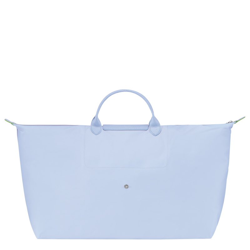 Le Pliage Green M Travel bag , Sky Blue - Recycled canvas  - View 3 of  5