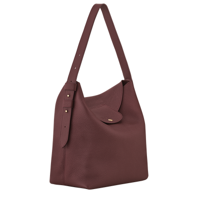 Le Cadence L Shoulder bag , Burgundy - Leather