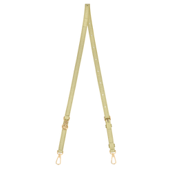 Shoulder strap , Pistachio - Leather