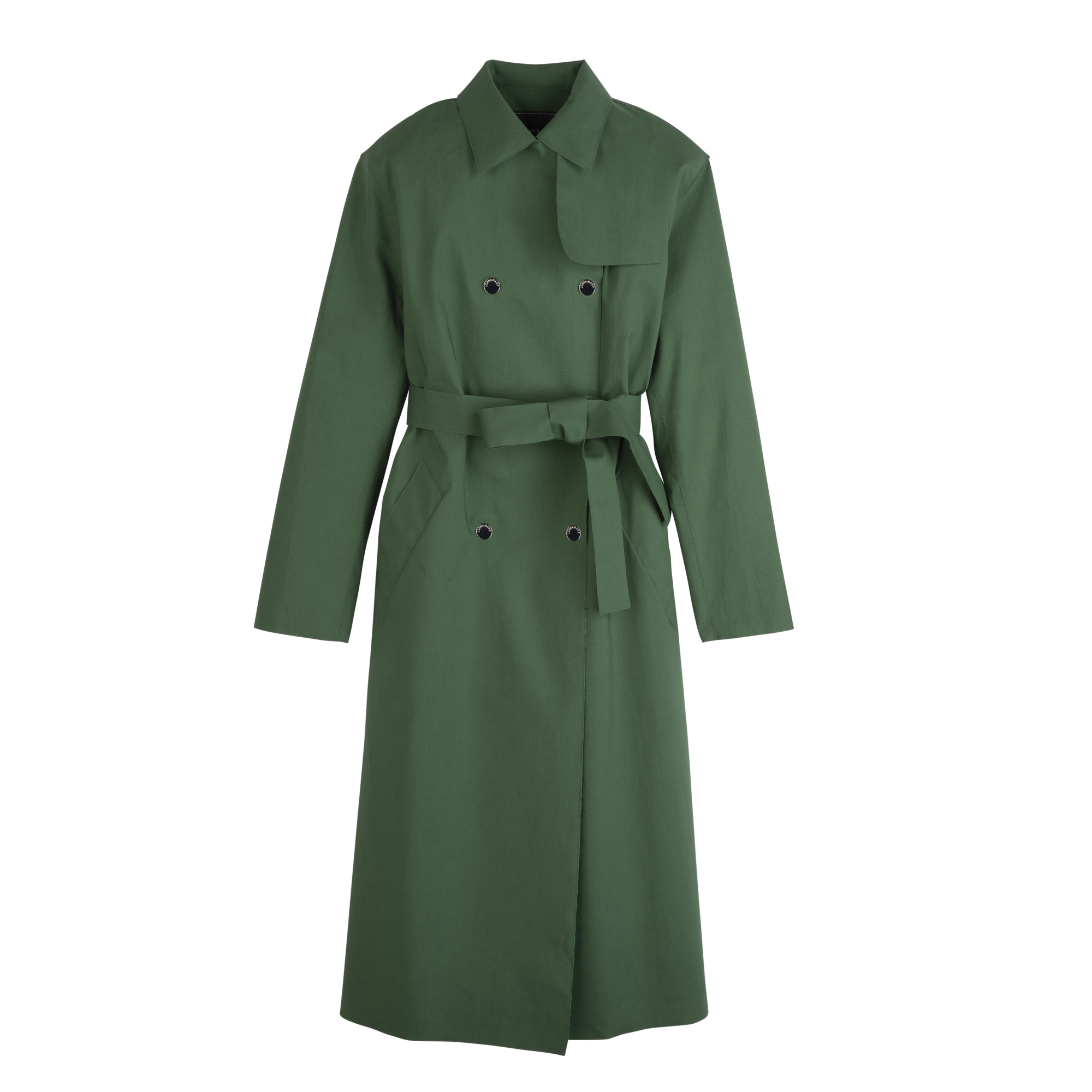 Trench coat, British Green - View 1 of
5 - zoom in null Trench coat, British Green