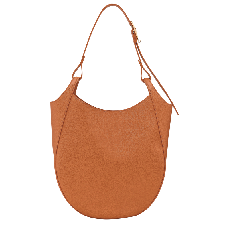 Le Foulonné L Hobo bag , Amber - Leather  - View 4 of  6