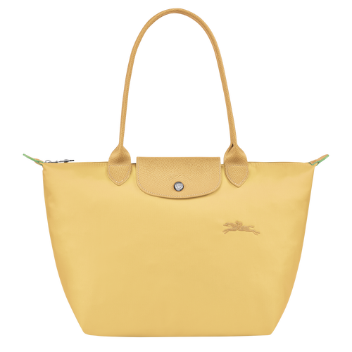 Le Pliage Green M Tote bag , Wheat - Recycled canvas - View 1 of 4