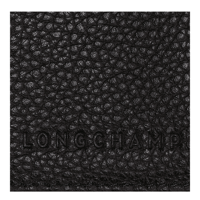 Le Foulonn&eacute; Passport cover, Black