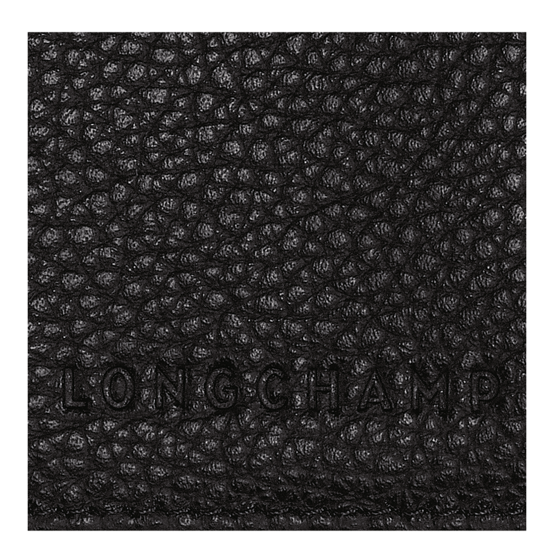 Le Foulonn&eacute; Passport cover , Black - Leather  - View 4 of 4
