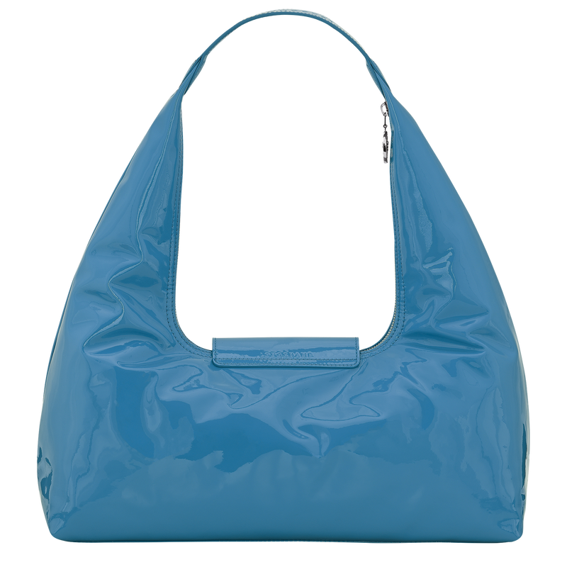 Le Pliage Xtra Bolso de hombro L , Cuero - Azur  - Vista 3 de 3