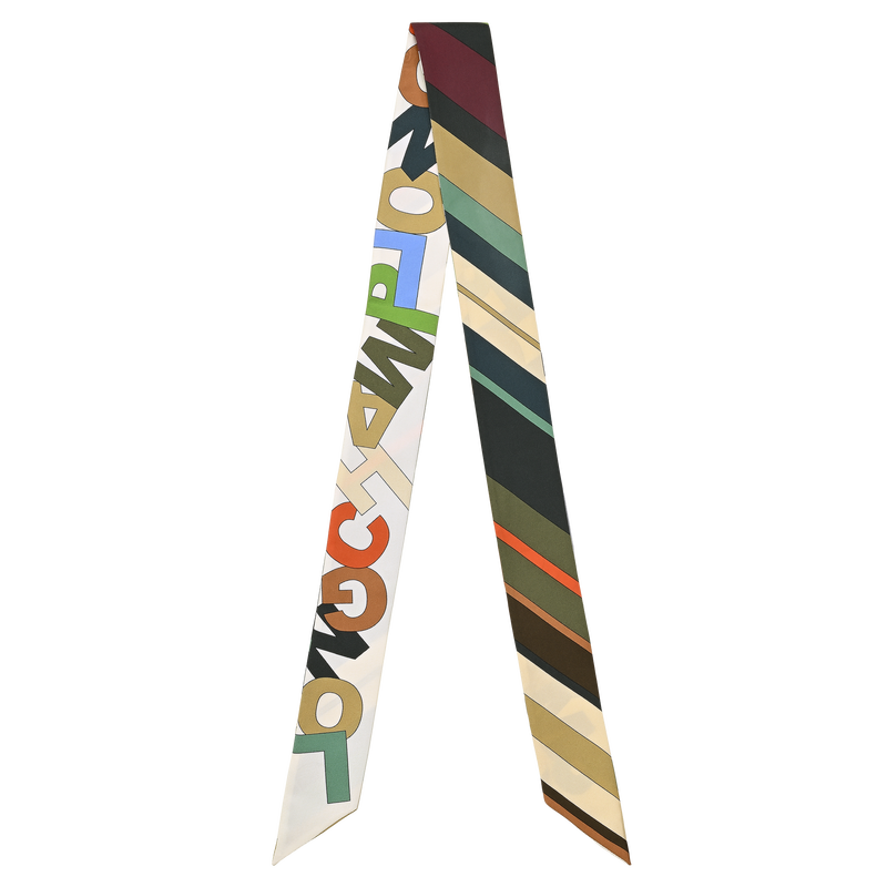 L'Arc-en-ciel Headband , Orange - Silk  - View 1 of  1