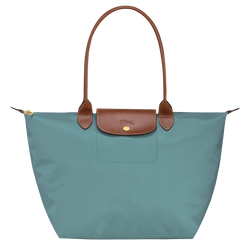 Le Pliage Original L Tote bag , Eucalyptus - Recycled canvas
