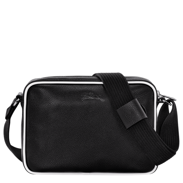 Le Foulonné Camera bag,  Nero/Bianco