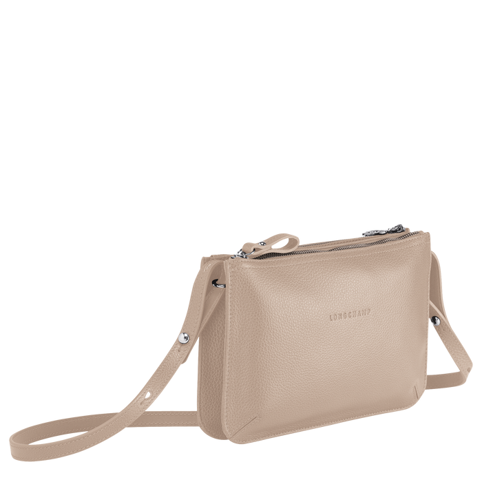 Crossbody bag Le Foulonné Beige (L2072021005) | Longchamp US Crossbody bag Le Foulonné Beige (L2072021005) | Longchamp US