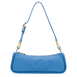 Looong M Shoulder bag , Azure - Leather