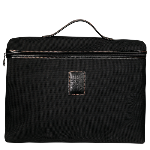 Boxford S Briefcase , Black - Canvas - View 1 of  4
