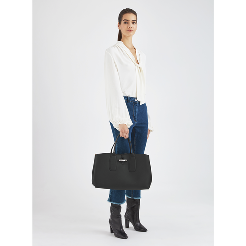 Top handle bag L, Pilot blue View 2 of Top handle bag L, Pilot blue, hi-res