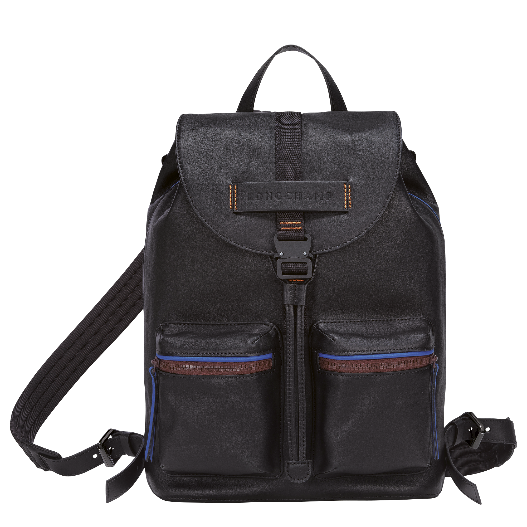 Backpack M Longchamp 3D Black/Ebony 