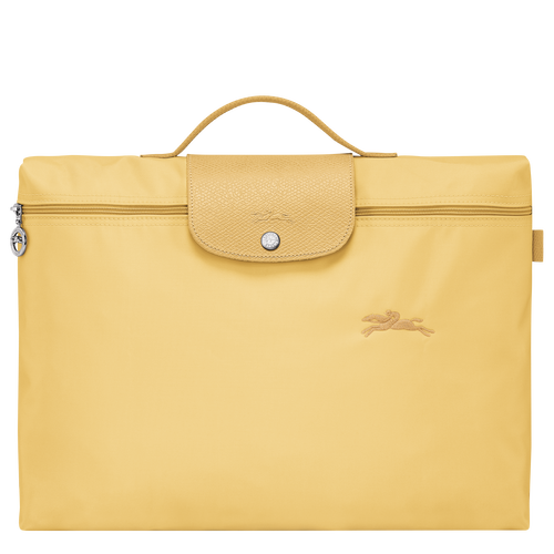 Le Pliage Green S Briefcase , Wheat - Recycled canvas - View 1 of 5