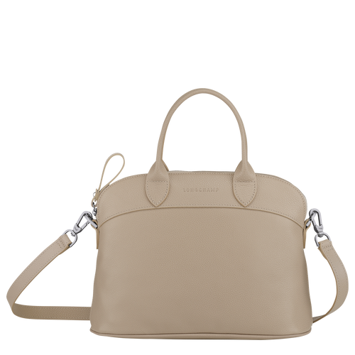 Top handle bag S Le Foulonné Beige (10092021005) | Longchamp US Top handle bag S Le Foulonné Beige (10092021005) | Longchamp US