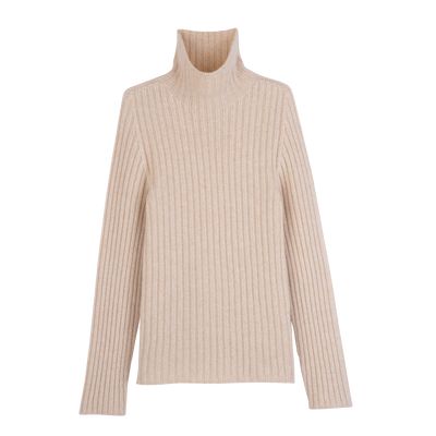 Maglia a collo alto , Maglia - Greggio