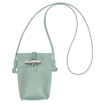 Le Roseau Phone case , Celadon - Leather