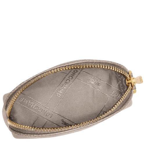 Le Foulonné Coin purse , Turtledove - Leather - View 3 of  4