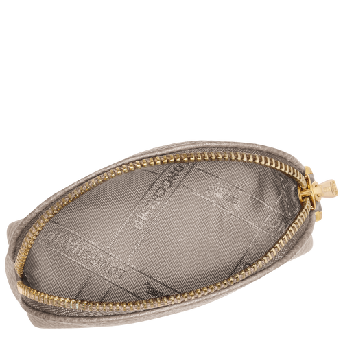 Le Foulonné Coin purse , Turtledove - Leather - View 3 of  4