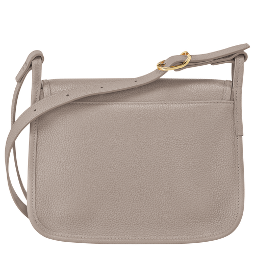 Le Foulonné M Crossbody bag , Turtledove - Leather - View 4 of  5