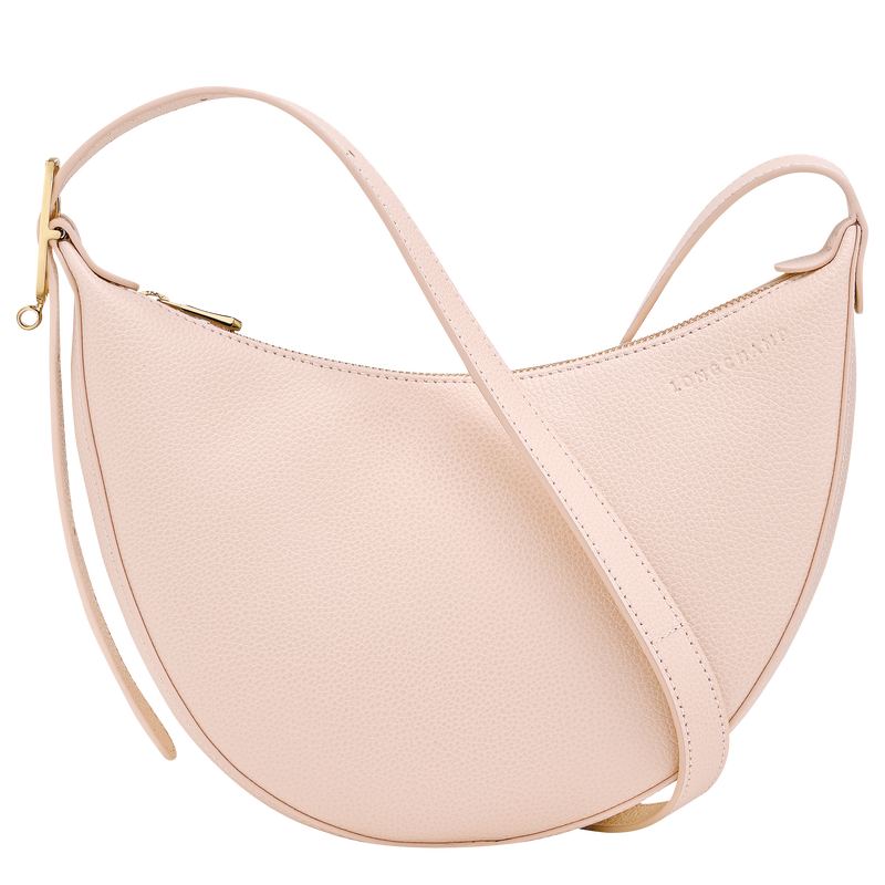 Sac bandouli&egrave;re S Le Foulonn&eacute; , Cuir - Cr&egrave;me  - Vue 1 de 6