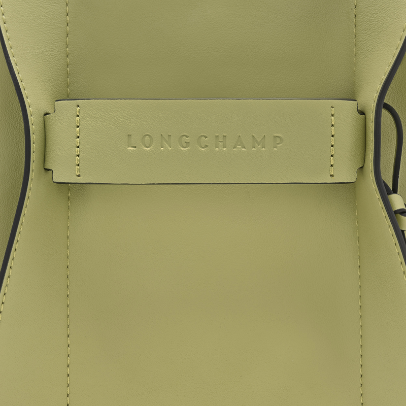 Borsa a tracolla S Longchamp 3D , Pelle - Verde Mandorla  - View 6 of  7