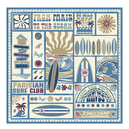 Silk scarf 90