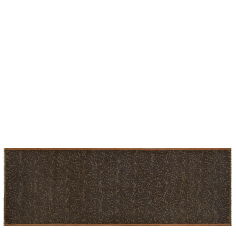 Stole La Cavalcade Longchamp , Modal - Moka  - View 1 of  2