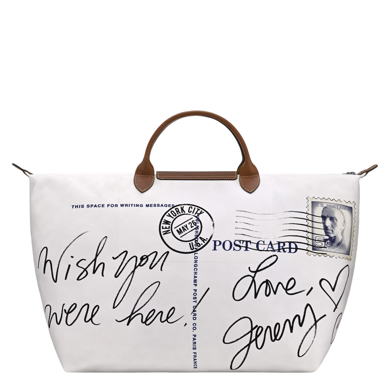 激レア ロンシャン ル・プリアージュXL ジェレミースコット限定 トラベルバッグ S Travel bag Longchamp X Jeremy Scott Brown - Canvas | Longchamp US