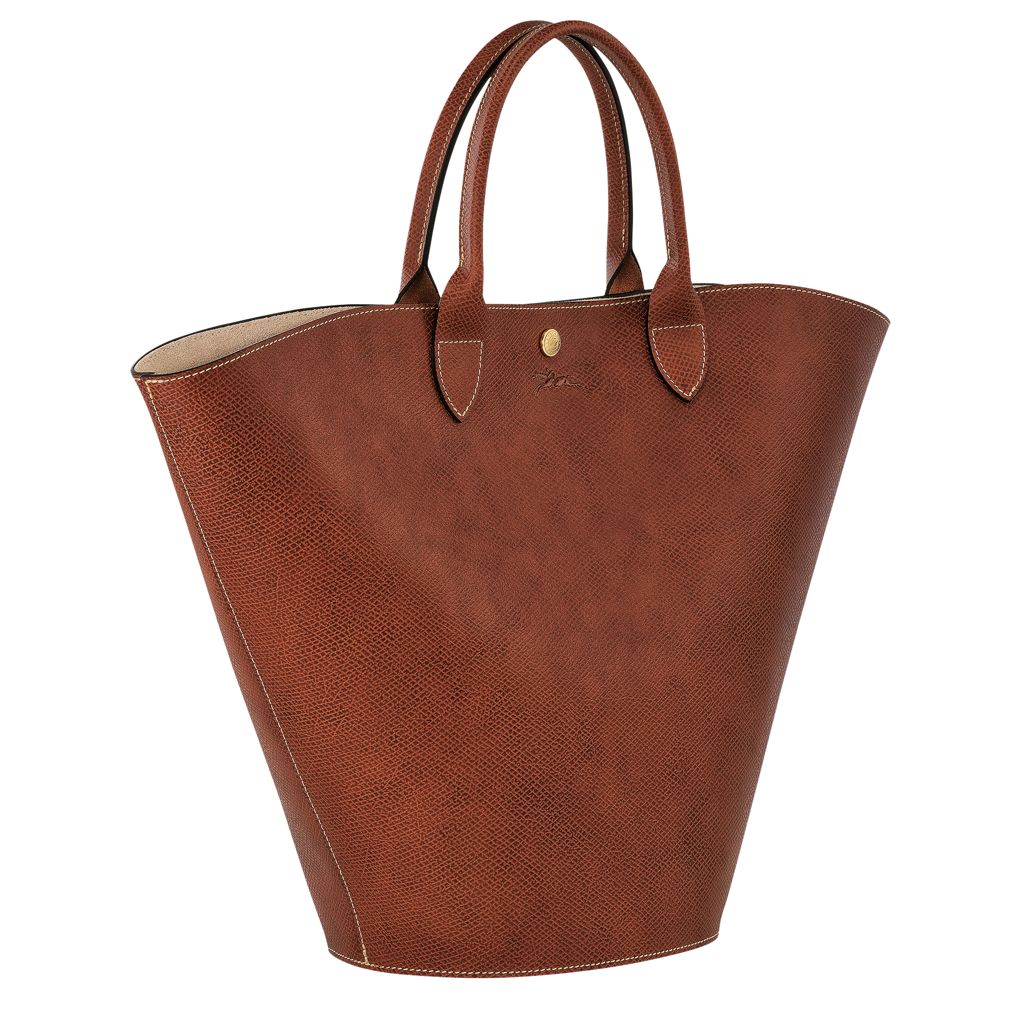 Tote bag XL, Brown - View 3 of
6 - zoom in Épure Tote bag XL, Brown