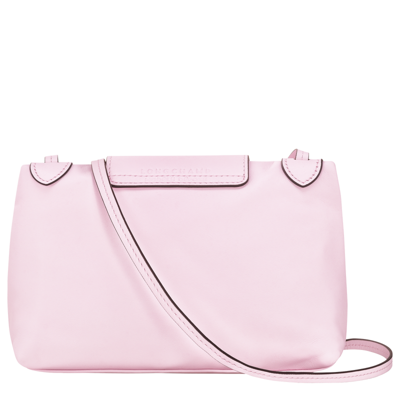 Le Pliage Xtra XS Crossbody bag , Petal Pink - Leather  - View 4 of 5
