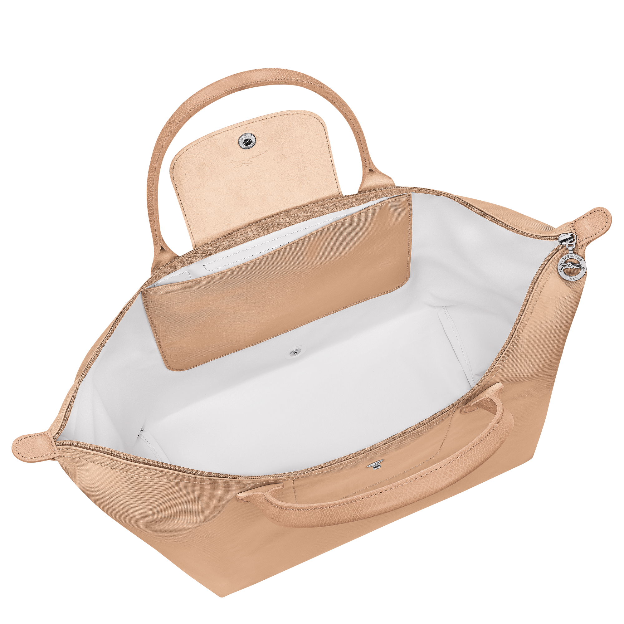 Le Pliage One Handbag L, Beige