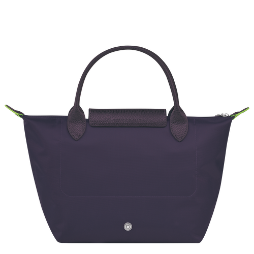 Le Pliage Green S Handbag , Bilberry - Recycled canvas - View 4 of 5