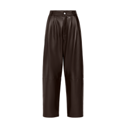 Trousers , Mocha - Leather