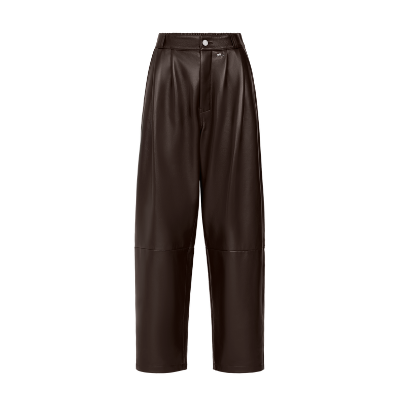 Trousers , Mocha - Leather  - View 1 of  4