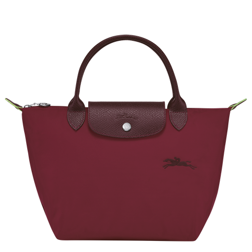 Le Pliage Green Top handle bag S, Red