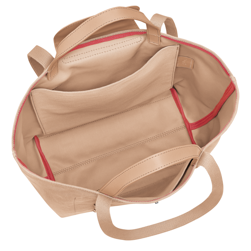 Le Pliage Collection M Tote bag , Beige - Canvas  - View 5 of 6