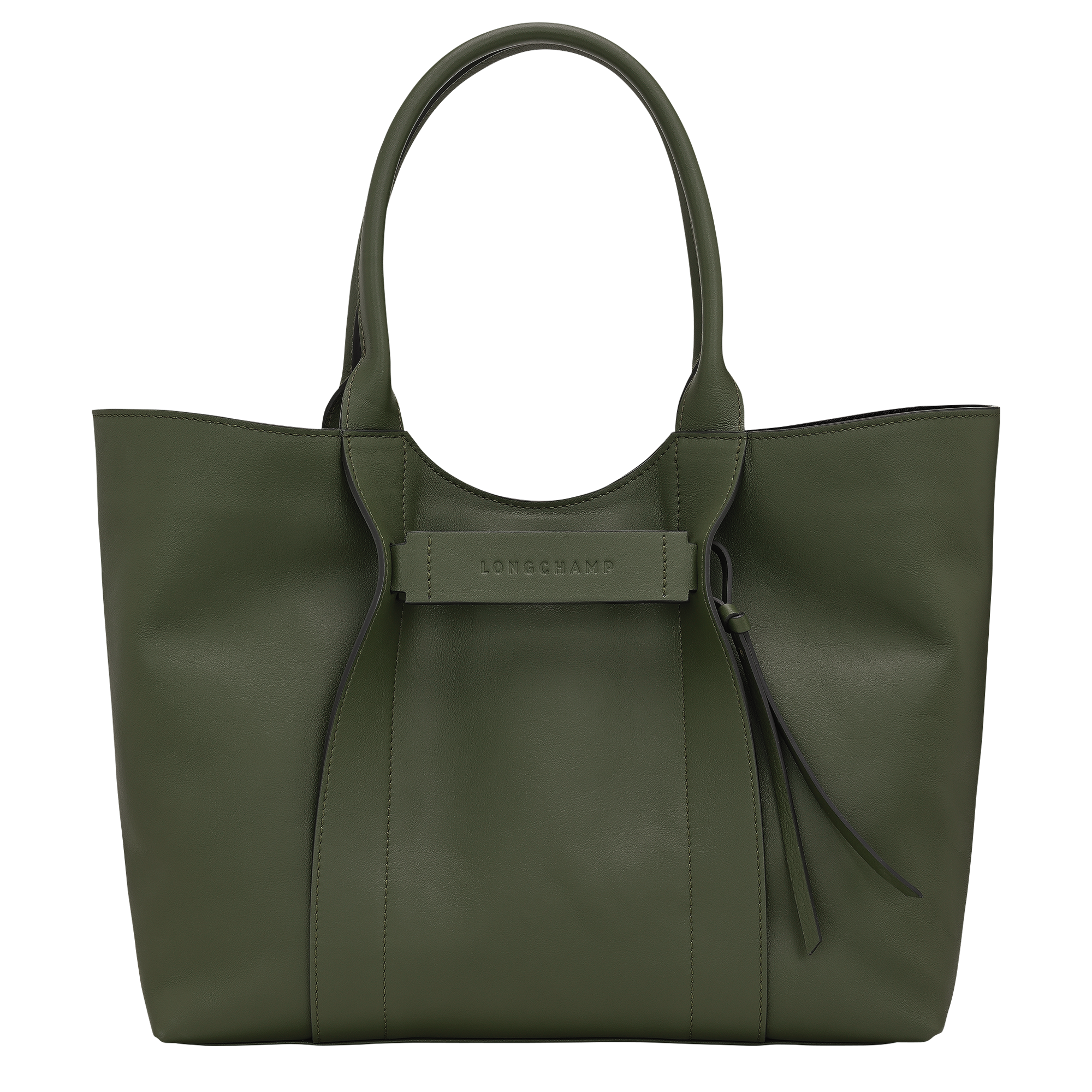 Longchamp 3D 肩揹袋, 卡其色