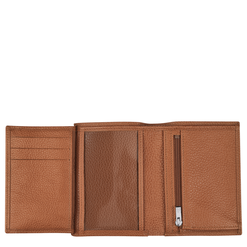 Le Foulonné Wallet , Caramel - Leather  - View 2 of  2