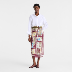 Pareo Parisian Surf Club , Algod&atilde;o - Amaranto