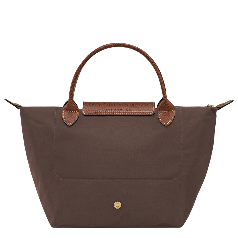 Sac &agrave; main S Le Pliage Original , Toile recycl&eacute;e - Moka  - Vue 3 de 6