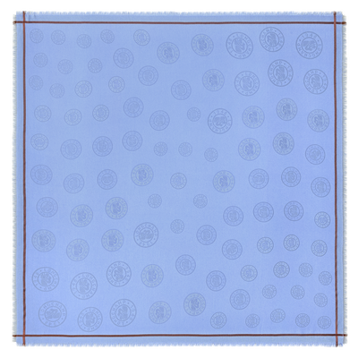 La M&eacute;daille Longchamp Stole , Wave - Cotton blend